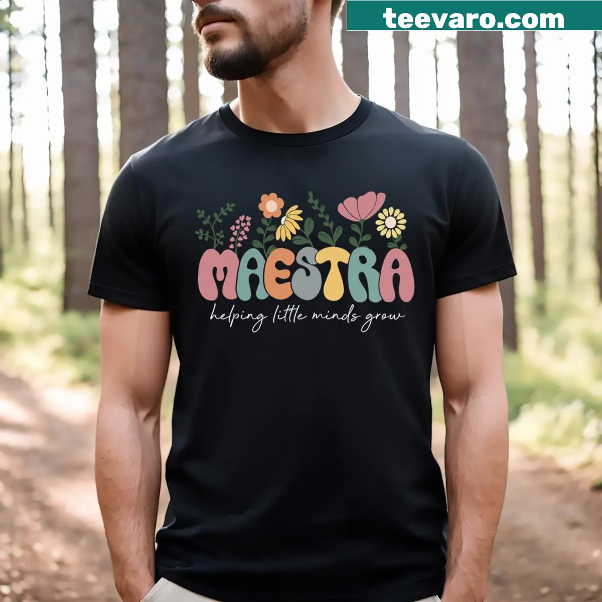 Inspirational teacher t-shirt celebrating the last day of school with heartfelt message — on a men's t-shirt