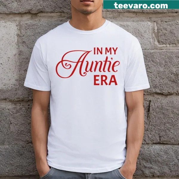 Heartfelt Auntie Era t-shirt for Mother's Day
