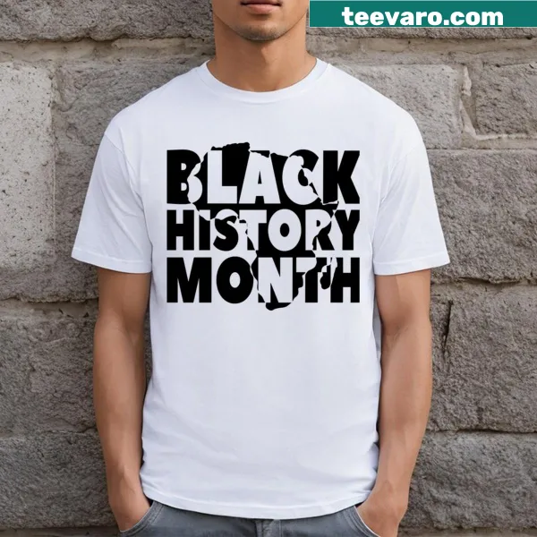 T-shirt with a powerful statement celebrating Black history