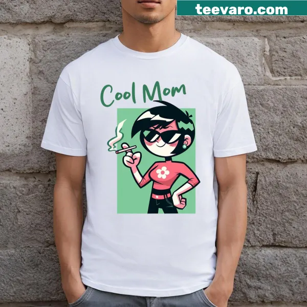 Cool Mom t-shirt with playful text design