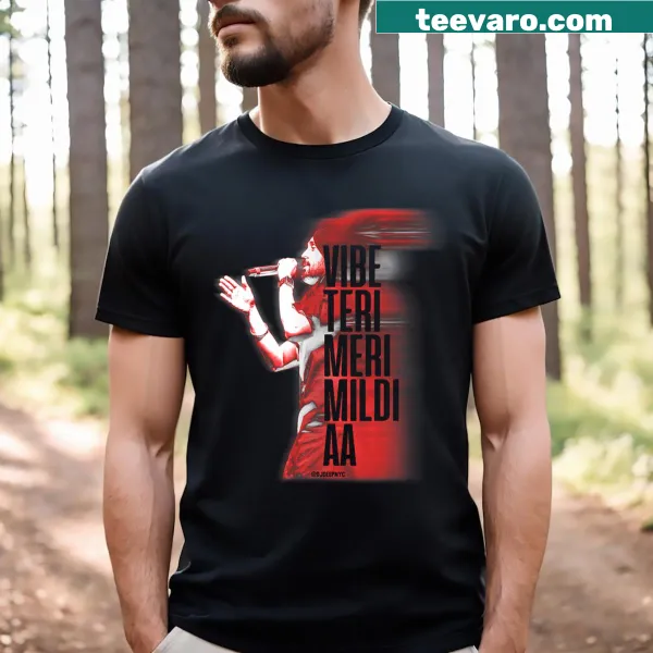 Punjabi music-inspired tee featuring 'Teri Meri Mildi Aa'