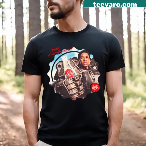 Vintage Nuka Cola ad graphic t-shirt from Fallout