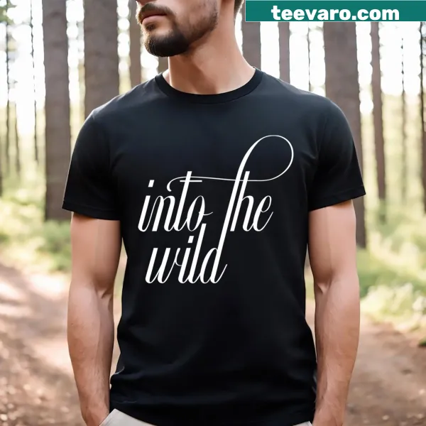 Illustrative t-shirt celebrating nature and adventure.