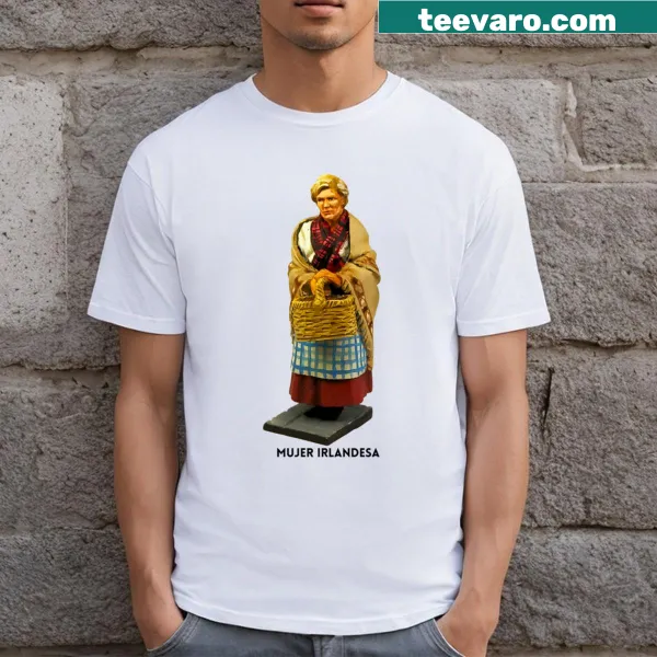 Stylish Irish Woman t-shirt with cultural pride message