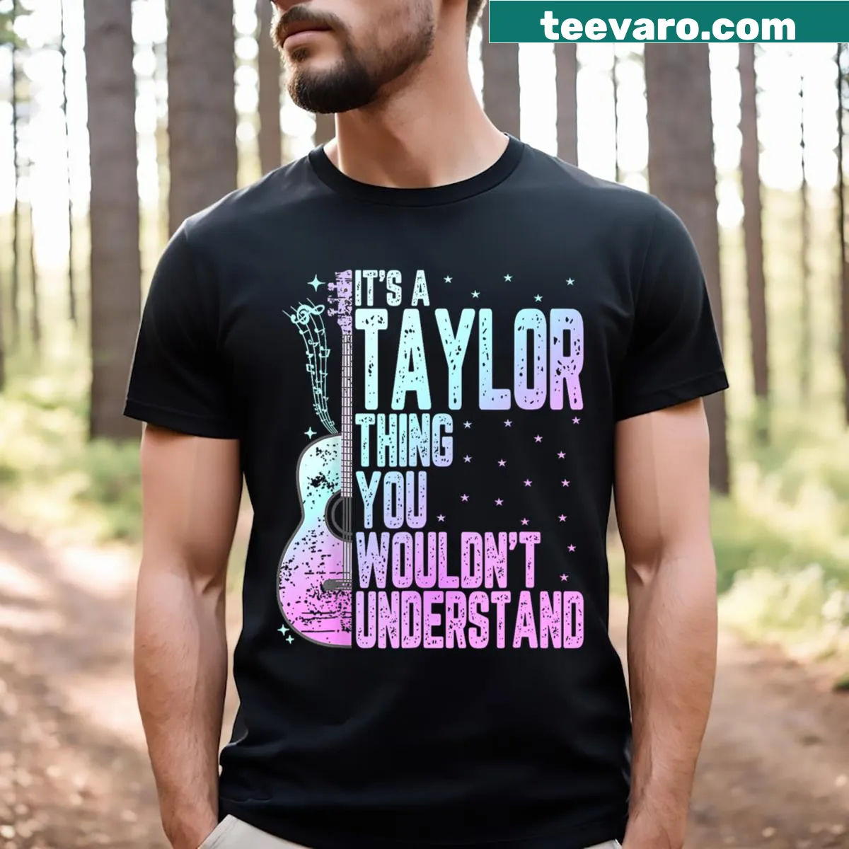 Taylor Swift themed t-shirt with the phrase about understanding — on a men's t-shirt