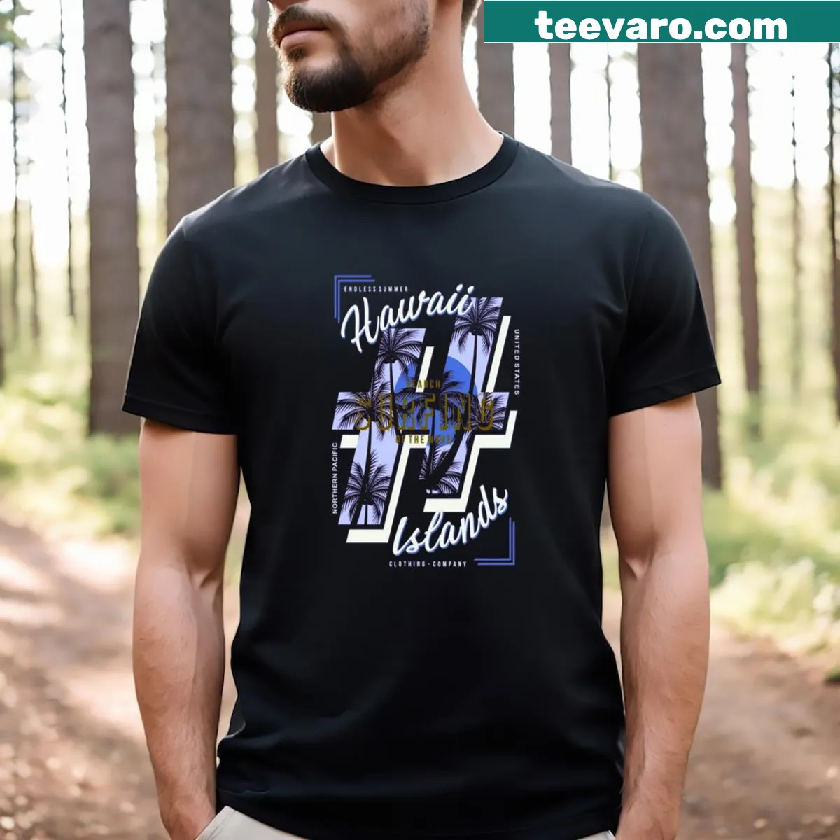Dreamy typography T-shirt with the phrase Just Like Heaven — on a men's t-shirt