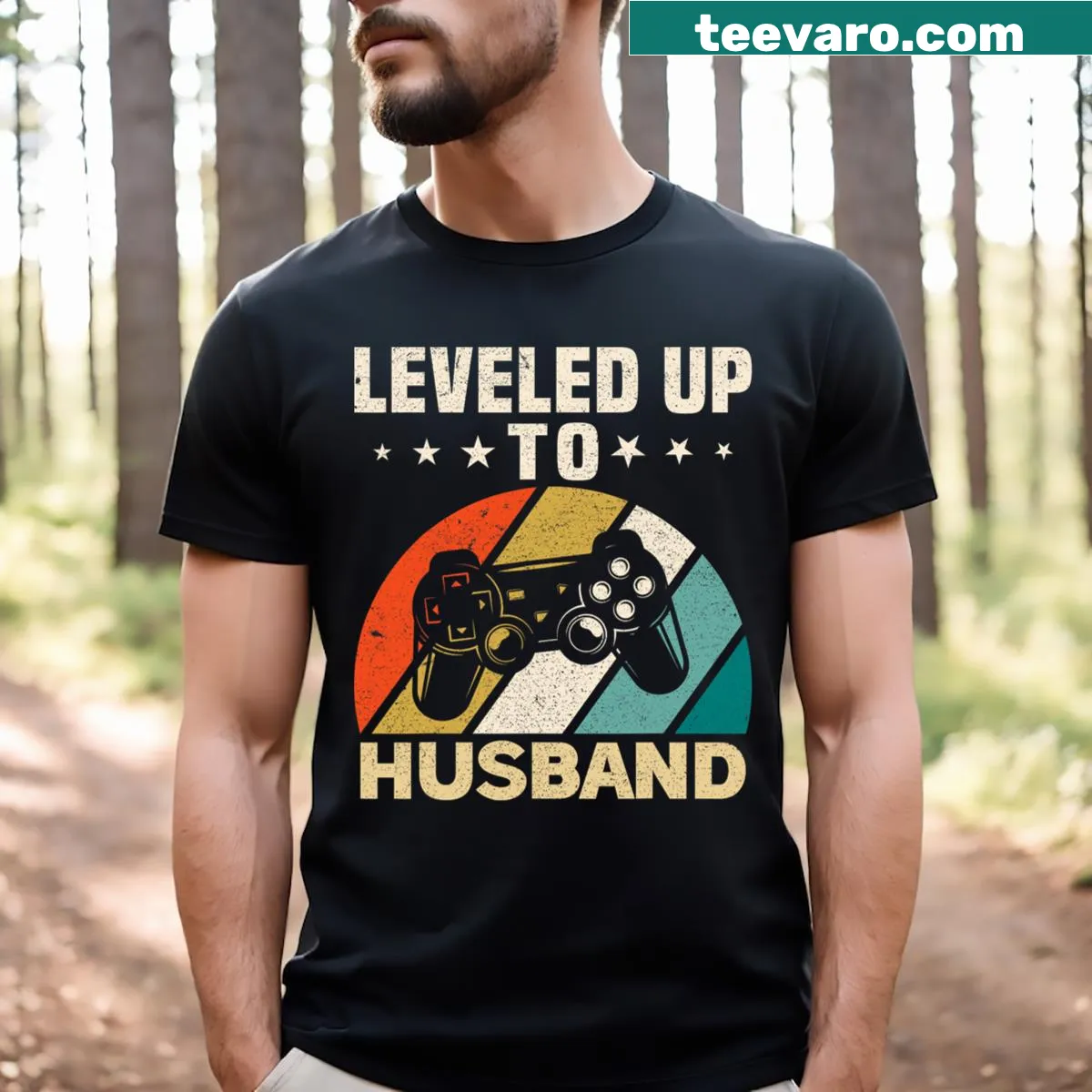Husband-themed humorous shirt celebrating marriage — on a men's t-shirt