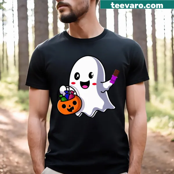 Chocolate-themed graphic t-shirt with playful typography