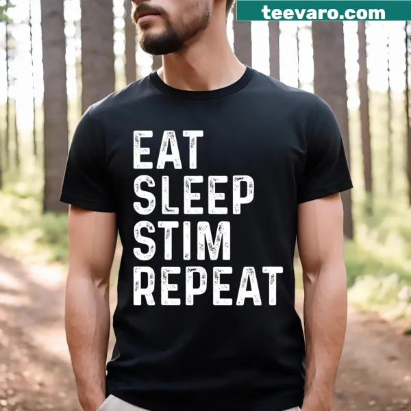 Funny typography graphic for autism awareness T-shirt