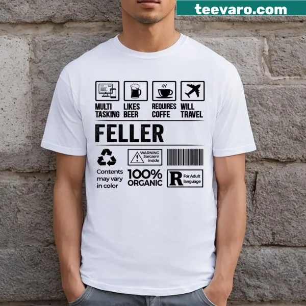 Funny T-shirt for fabricators with coffee and multitasking theme