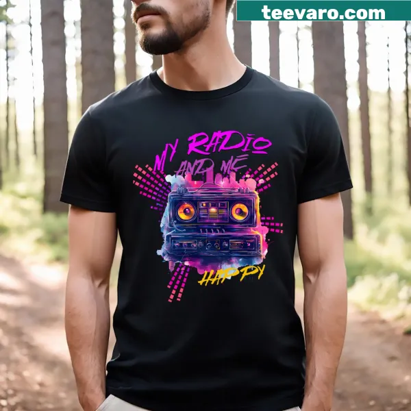 T-shirt celebrating the legacy of radio and music for future generations