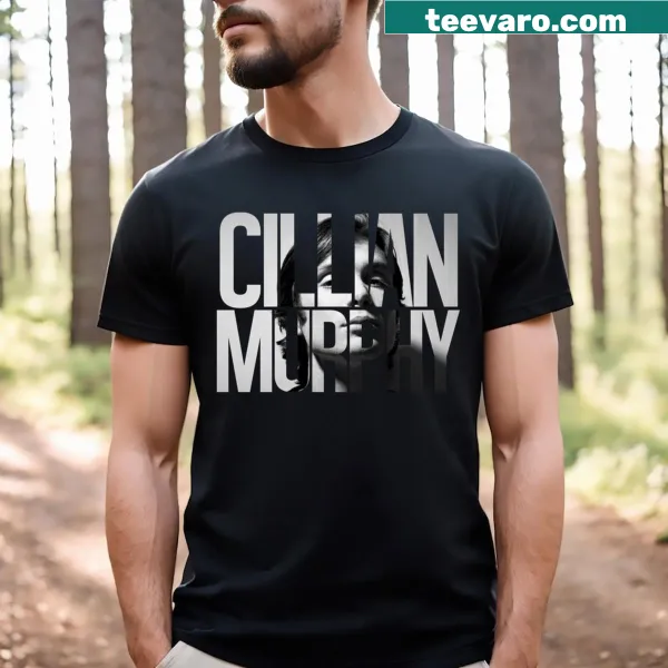 Bold Cillian Murphy T-shirt with tribute design