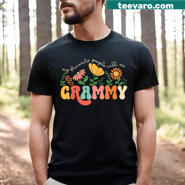Sentimental T-shirt for grandmothers with heartfelt message