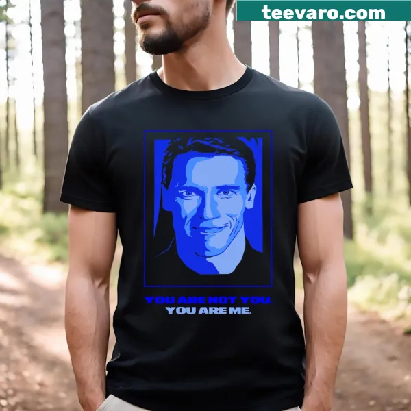 Playful t-shirt with the phrase 'You Are Not You'
