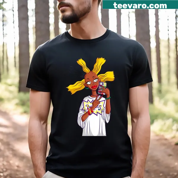 Illustration of Cynthia from Rugrats on a T-shirt