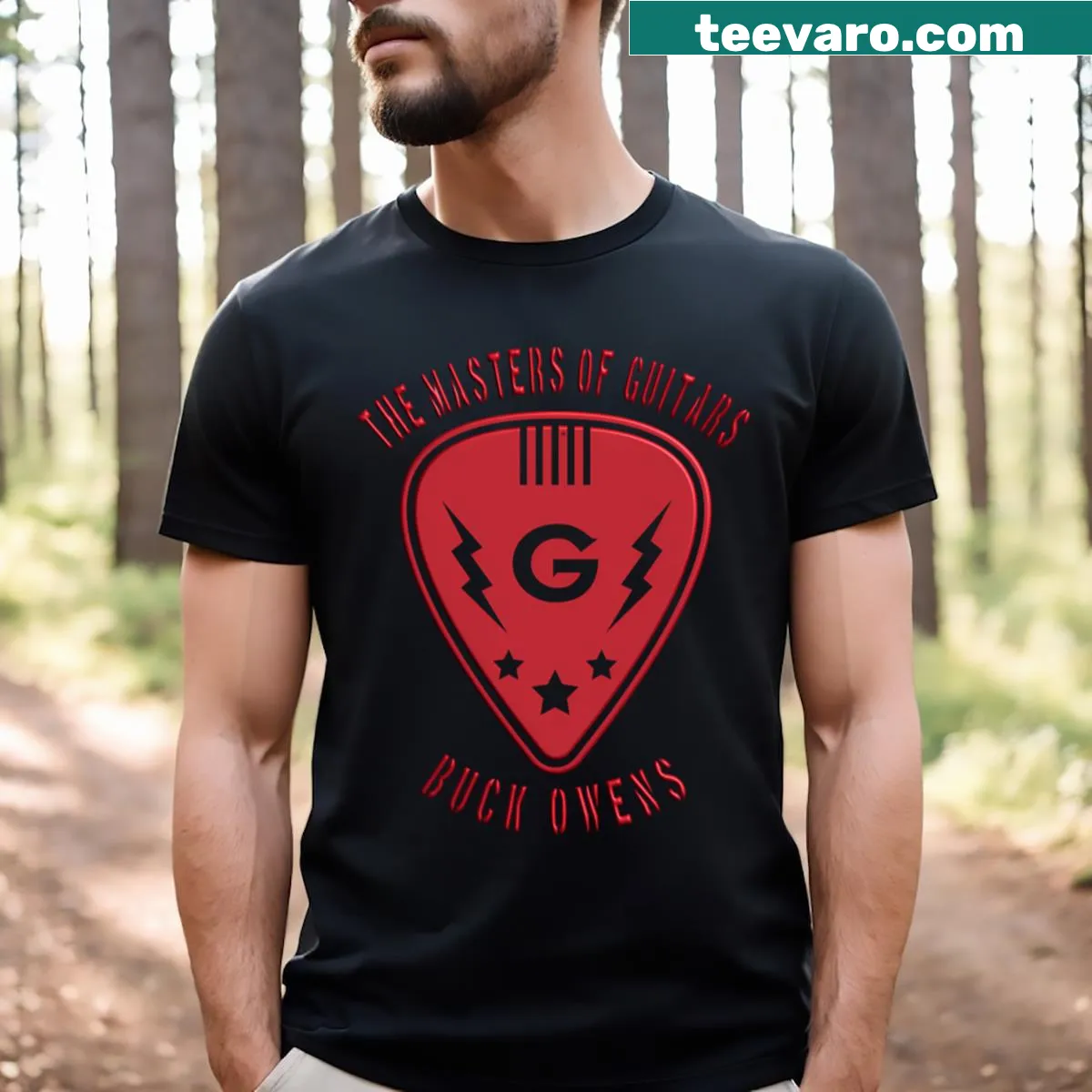 Awareness t-shirt promoting peace and love for brain cancer — on a men's t-shirt