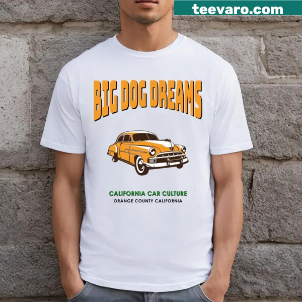 Vintage T-shirt featuring Chevy imagery celebrating California car culture