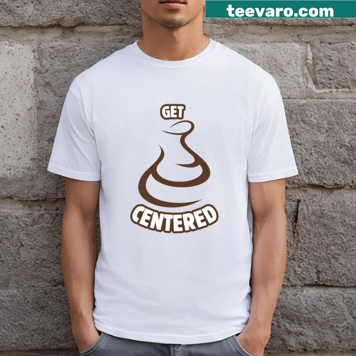 T-shirt celebrating pottery and clay crafting — on a men's t-shirt