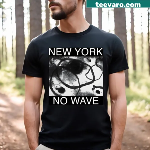 Abstract design inspired by New York No Wave music scene