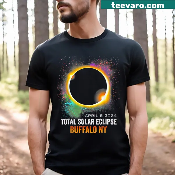 T-shirt celebrating the 2024 solar eclipse