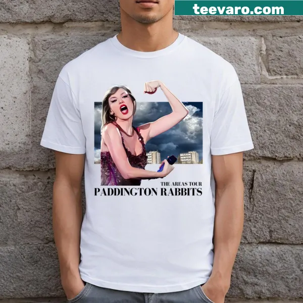 Travel-themed t-shirt featuring artistic representations of various areas