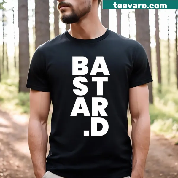 T-shirt with a bold minimalist logo design