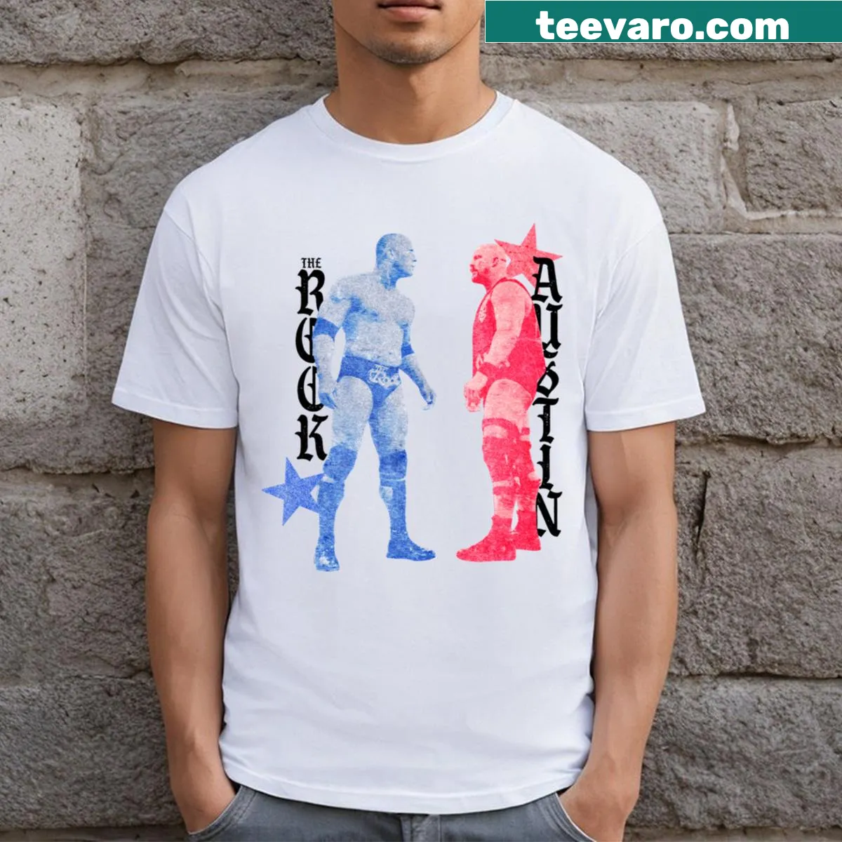 Cowboy-themed t-shirt featuring a classic emblem — on a men's t-shirt