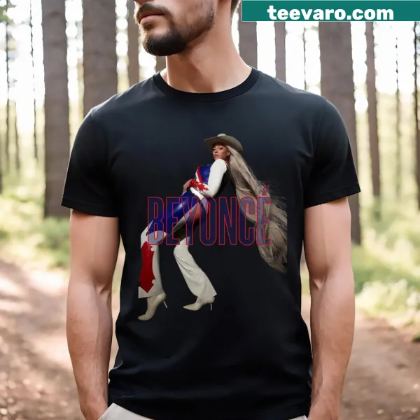Playful Cowboyy Carter T-shirt with quirky graphics
