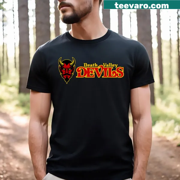 Official Death Valley Devils logo t-shirt