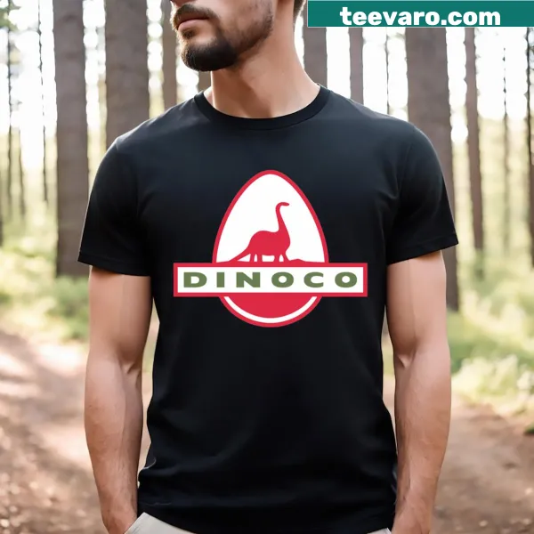 T-shirt featuring Dinoco graphic from Toy Story
