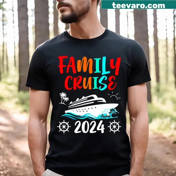 Matching family vacation shirt for a cruise