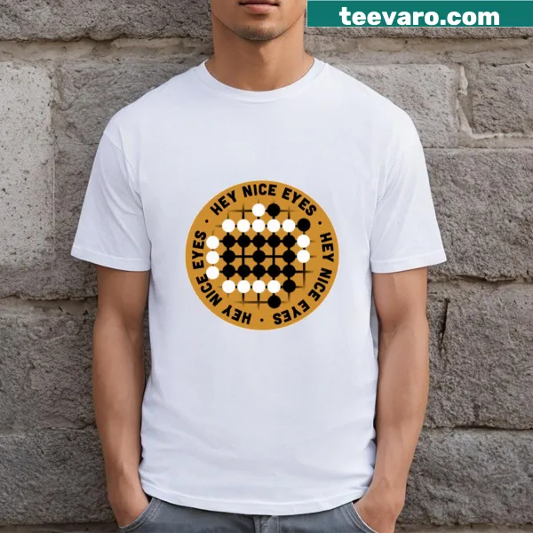 Illustrated Baduk T-shirt featuring Go game design