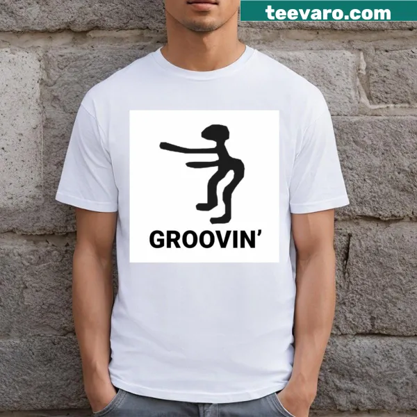 Playful Groovin' T-shirt with lively graphic