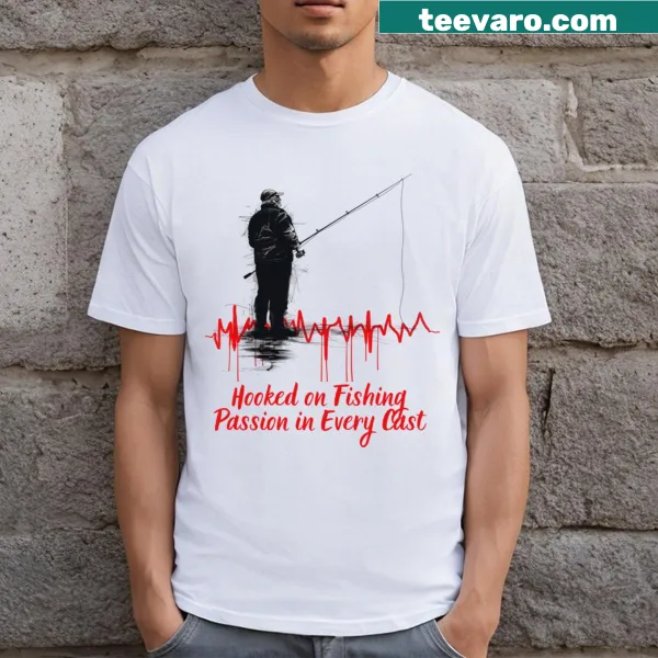 Fishing-themed t-shirt with playful text for fishing enthusiasts