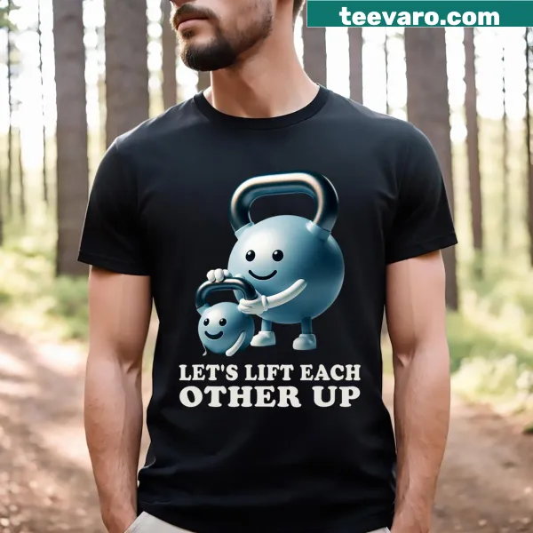 Inspirational weightlifting graphic T-shirt