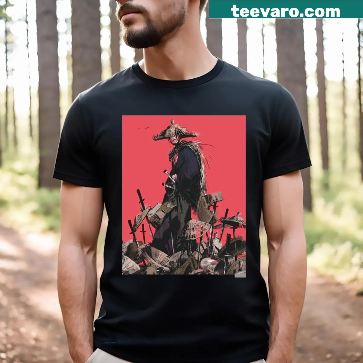 Vintage Vagabond tee reflecting a free-spirited travel lifestyle — on a men's t-shirt