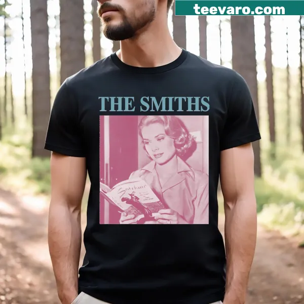 Dynamic graphic t-shirt celebrating 80s music culture