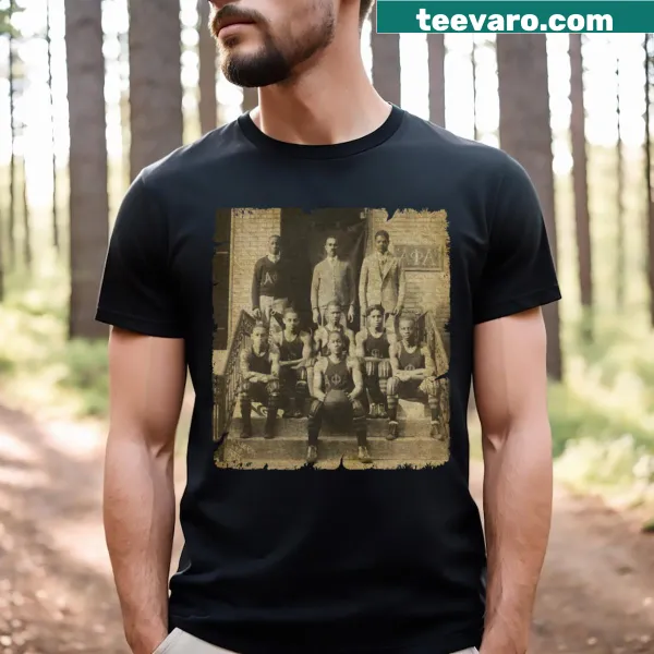 T-shirt featuring vintage typography and design for Alpha Phi Alpha Fraternity Inc.