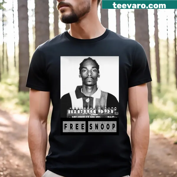 Snoop-themed t-shirt with bold lettering celebrating the artist.
