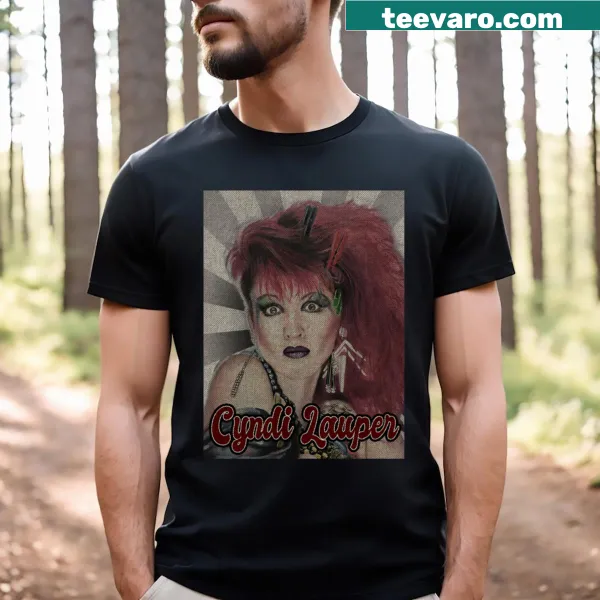 Vintage Cyndi Lauper graphic T-shirt