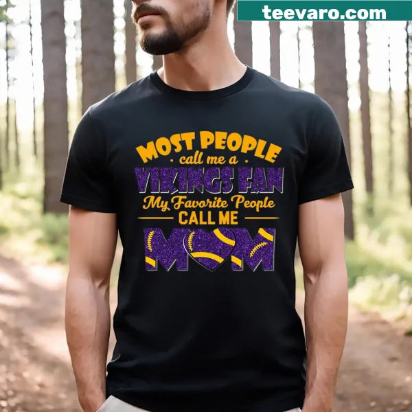 Minnesota Vikings logo T-shirt for fans.
