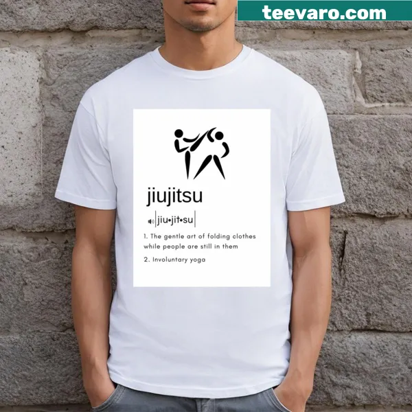 T-shirt celebrating Brazilian Jiu-Jitsu with a focus on martial arts dedication