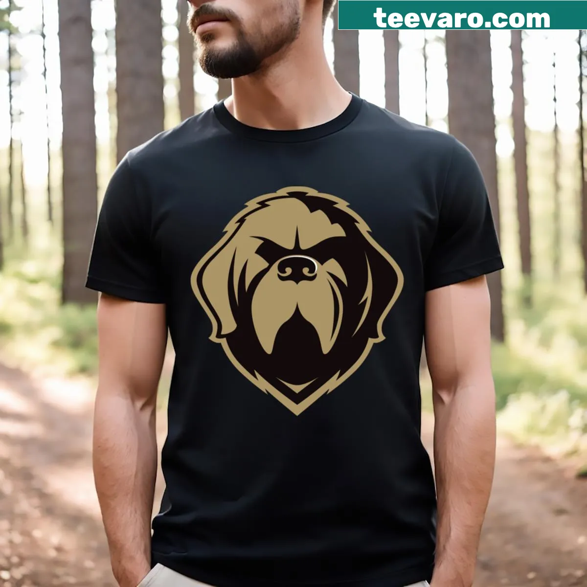 T-shirt celebrating the city of Newfoundland — on a men's t-shirt