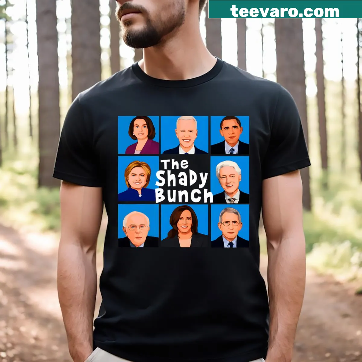 Vintage distressed T-shirt with humorous anti-Joe graphic — on a men's t-shirt