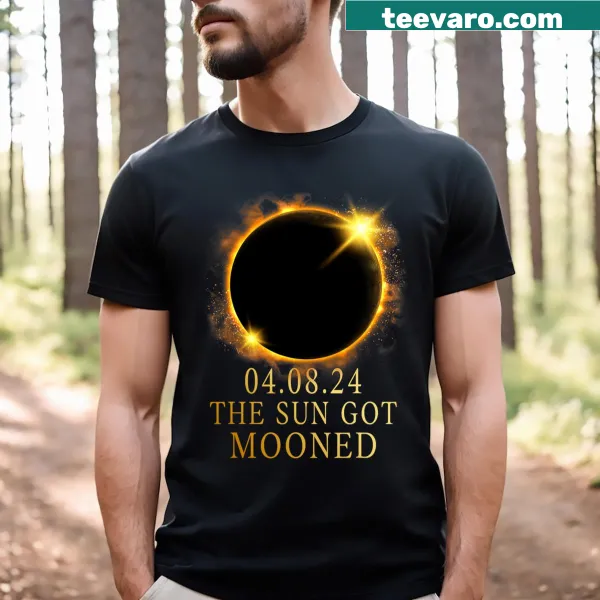 Illustration of a sun being obscured by the moon for Total Solar Eclipse 2024