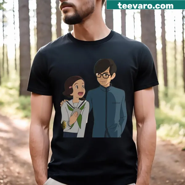 Illustrative T-shirt featuring powerful characters from a popular animated film