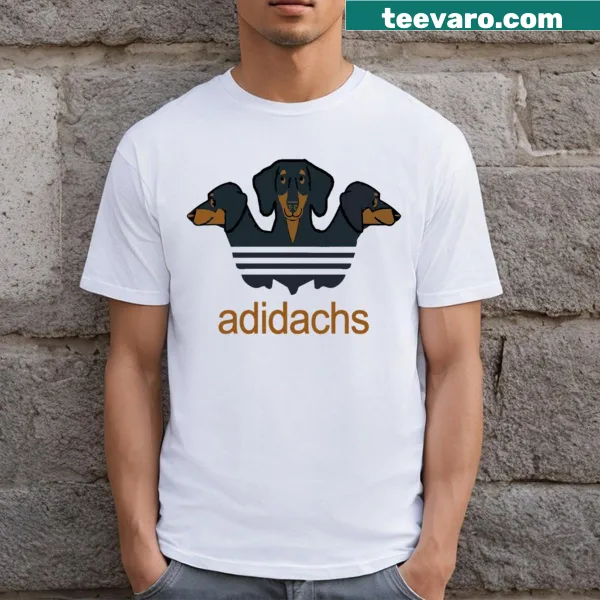 Stylish Adidachs T-shirt with modern typography design