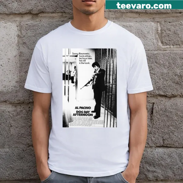 Vintage Al Pacino Dog Day Afternoon t-shirt with classic film graphics