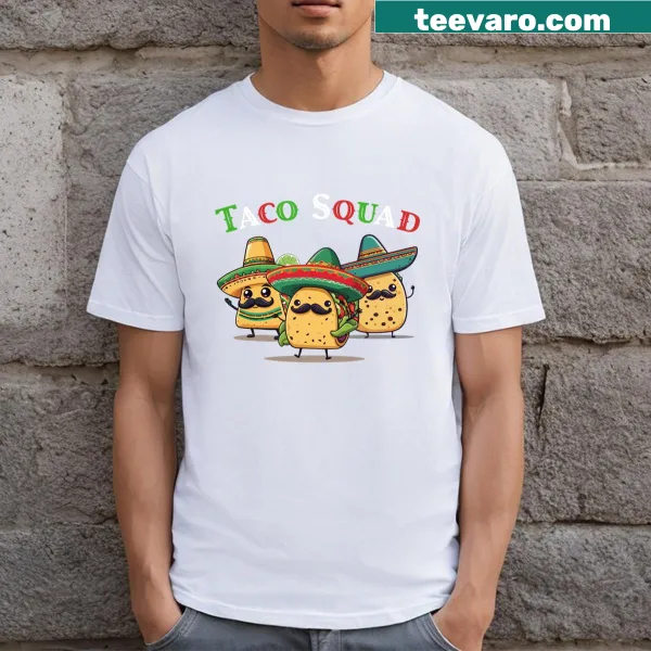 Graphic tee uniting taco lovers for Cinco de Mayo celebrations
