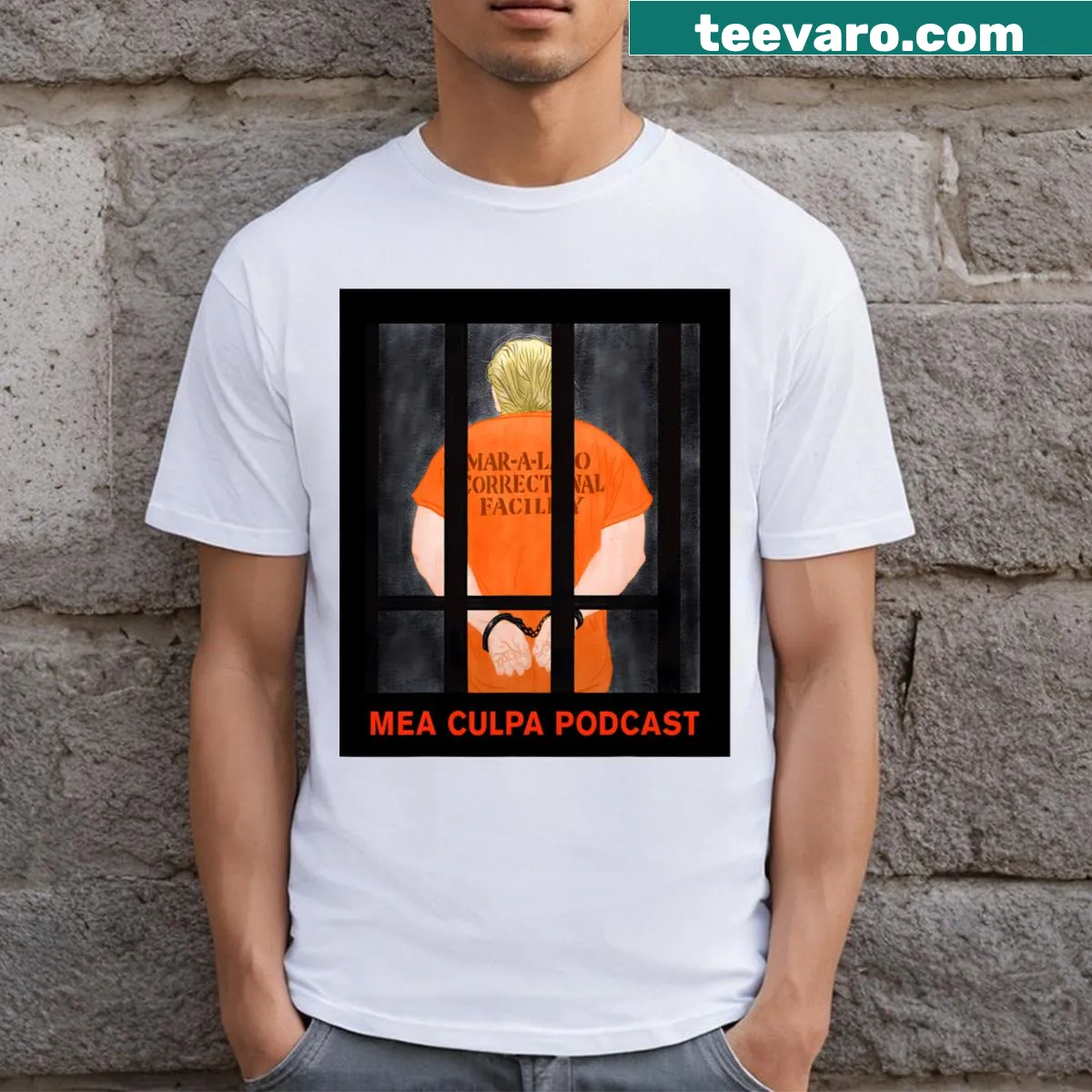 T-shirt with 'Trump Trending' and Michael Cohen text — on a men's t-shirt